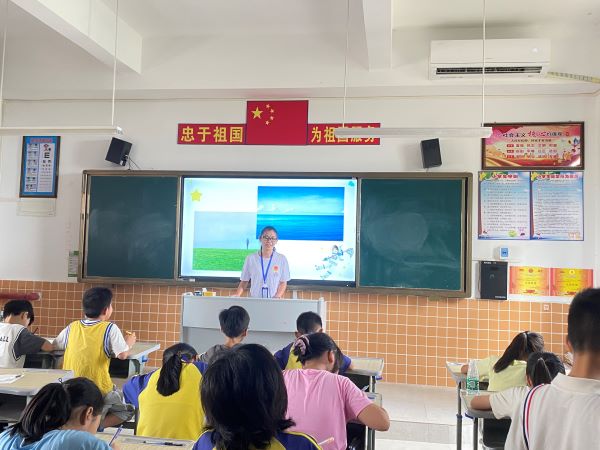 厚植愛國主義情懷，增強國防安全意識 ——嶺南師范學院“山河承宇”社會實踐隊開展國防安全教育課程