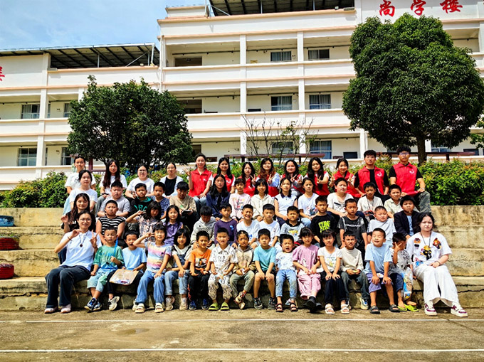 暑期社會實踐活動丨藝術學院一瀾實踐團赴文山開展鄉土美育實踐