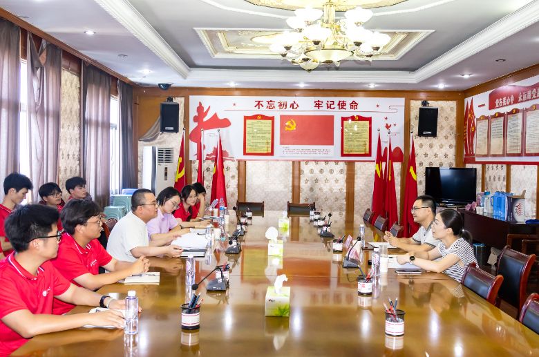 巢湖學院民族團結實踐團調研教體局與世紀新都小學 聚焦鑄牢中華民族共同體意識實踐