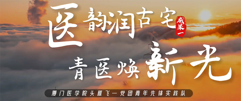 廈門(mén)醫(yī)學(xué)院“頭雁飛黨團(tuán)青年先鋒”實(shí)踐隊(duì)助力鄉(xiāng)村振興繪新篇