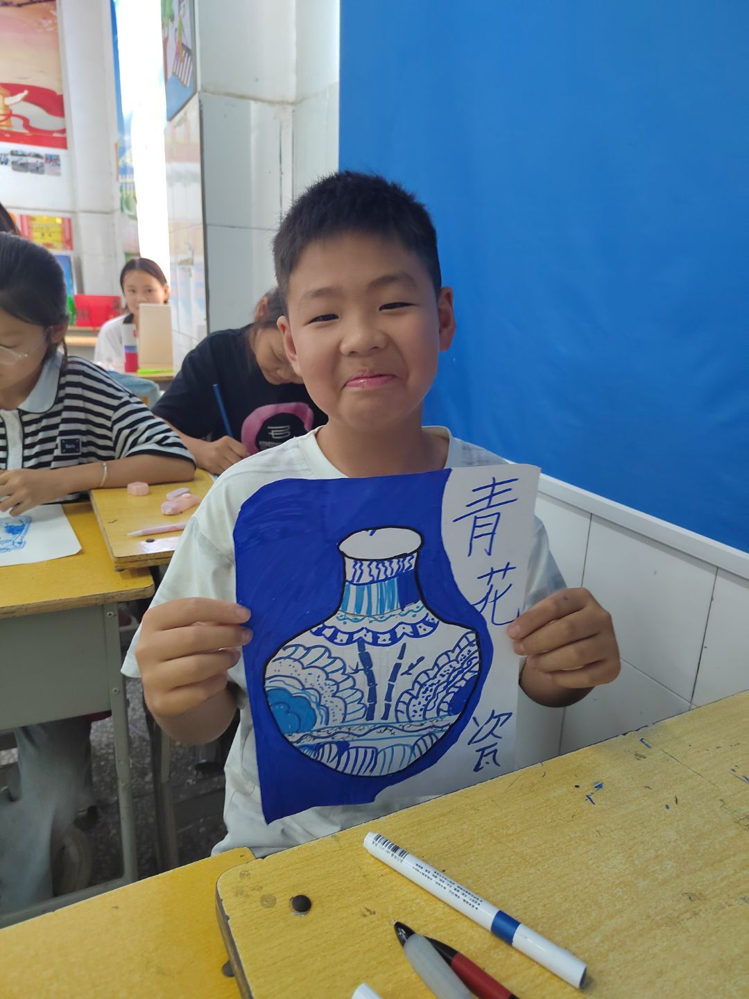 七彩課堂綻童心，支教星火暖延津