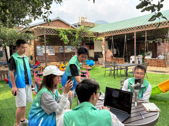 直播逛農家院啦！聽老板說透鄉村里的愜意生活——天津商業大學實踐紀實