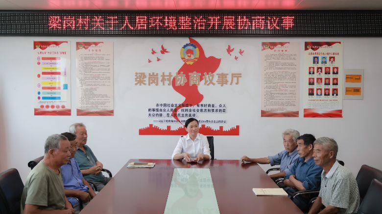 “黨建引領聚合力 青春賦能治梁崗”——合肥大學“冶父‘青’風起，梁崗‘振’當時”實踐團隊赴梁崗村開展黨建引領基層治理調研