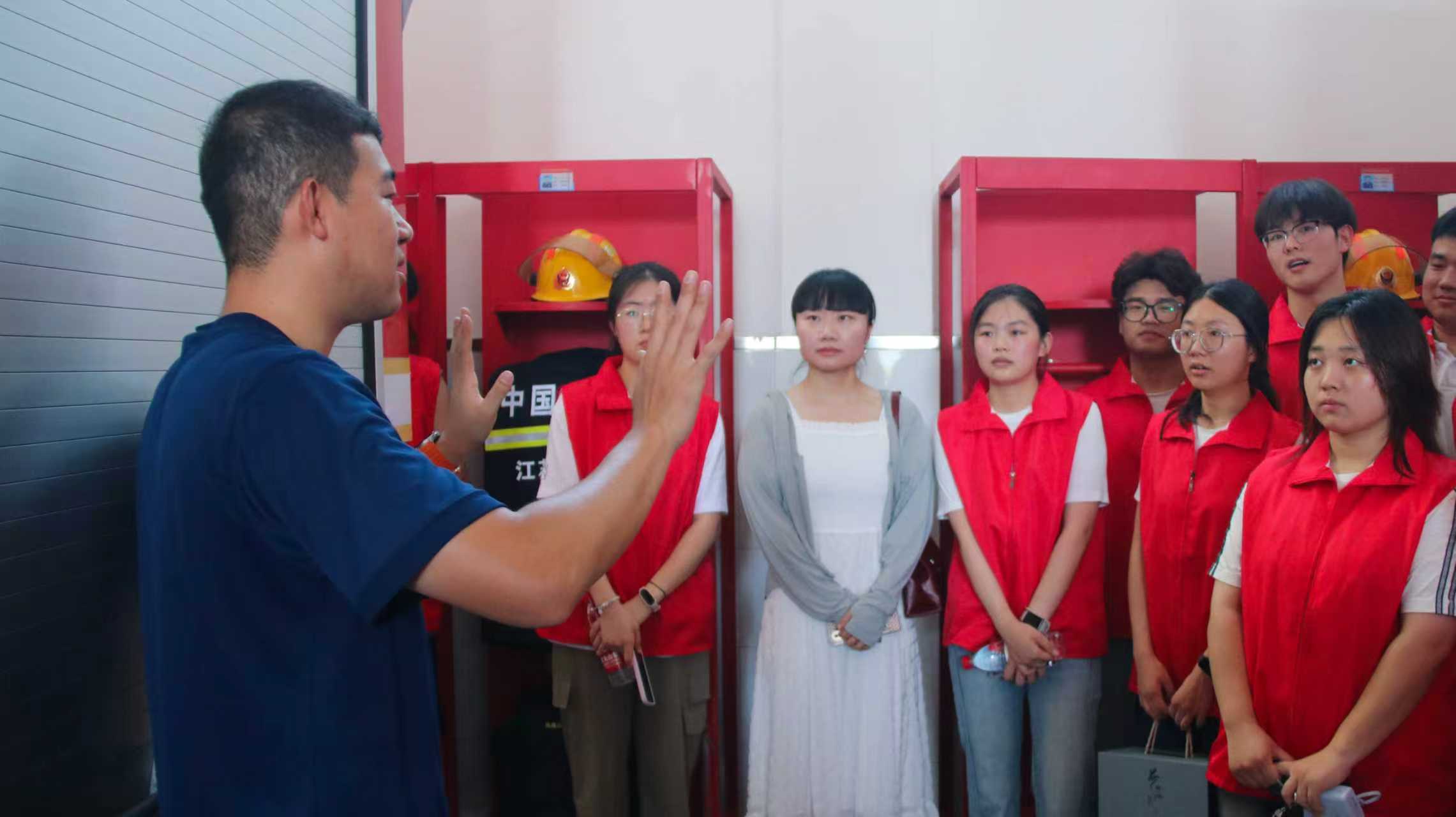 暑期三下鄉(xiāng)|中國(guó)礦業(yè)大學(xué)徐海學(xué)院：青春聚力擔(dān)使命，科技賦能助消防