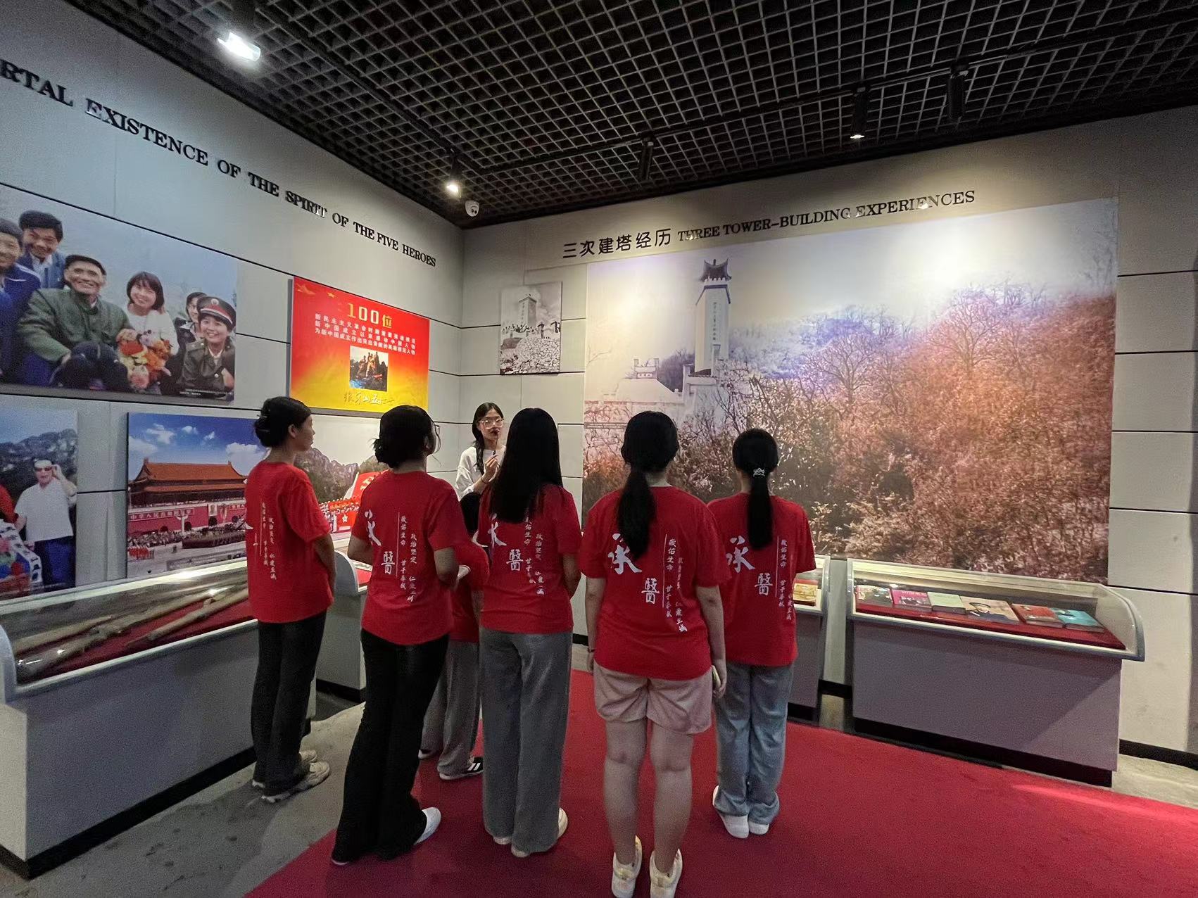 承德醫學院“薪火相傳，筑夢未來 ”暑期社會實踐團赴保定狼牙山開展實踐調研