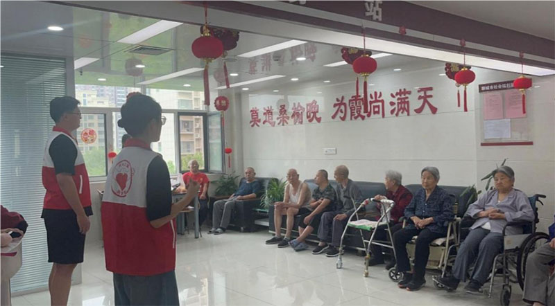 敬老志愿行，你我送溫暖
