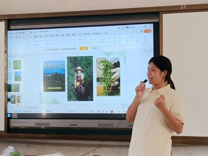 　華南師大學子柏塘開設茶韻雅集傳統文化浸潤童心