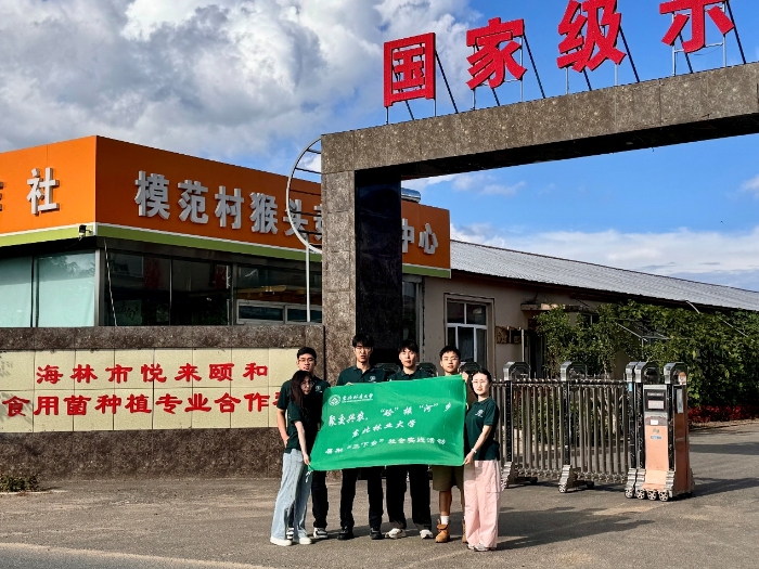 東北林業大學三下鄉：“小菌菇”里的大文章“——菌”路花開，“菇”興鄉野