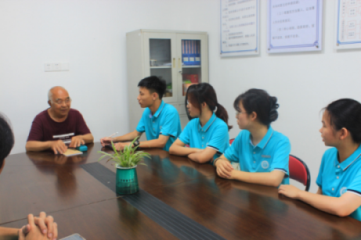 集美大學實踐隊：深入基層，共話“五老”精神