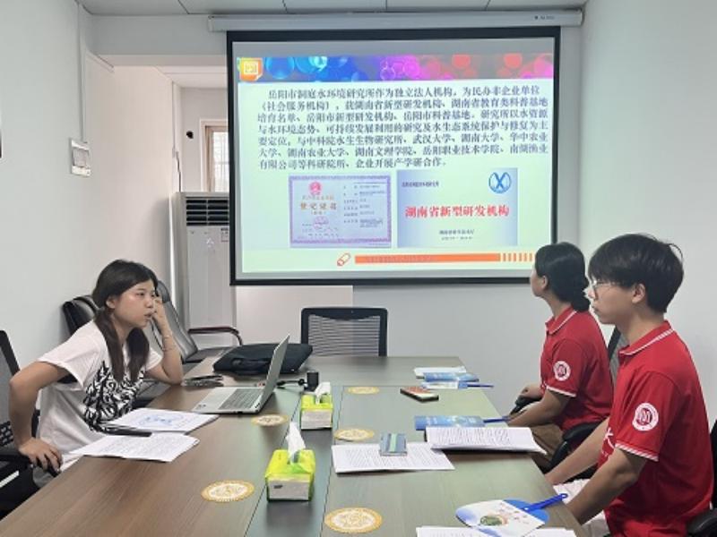 科技治水——湘潭大學(xué)機(jī)力院赴岳陽市專項(xiàng)實(shí)踐團(tuán)前往南湖新區(qū)實(shí)地調(diào)研