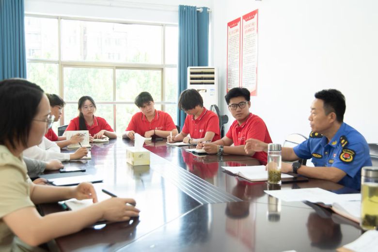 巢湖學院民族團結實踐團赴巢湖市城市管理局探尋鑄牢中華民族共同體意識建設路徑