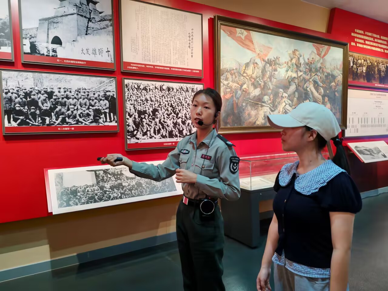 八桂學(xué)子探路紅途：廣西師范大學(xué)“紅途尋徑”隊(duì)走進(jìn)全州縣湘江戰(zhàn)役紀(jì)念館