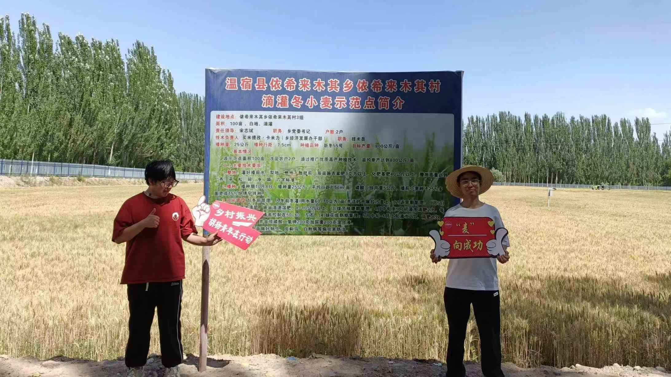 塔里木大學農(nóng)學院溫宿縣冬小麥土壤理化性質調研團開展社會實踐活動