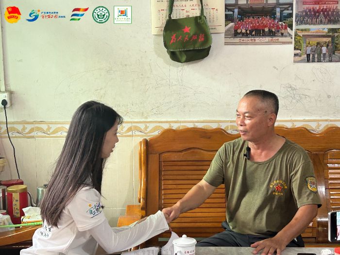 走進江古山村，聆聽老兵故事