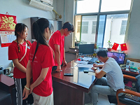  “青襟數維，共護黃河”社會實踐團探索淄博市傅家鎮宋家村孝婦河宋家段水域狀況