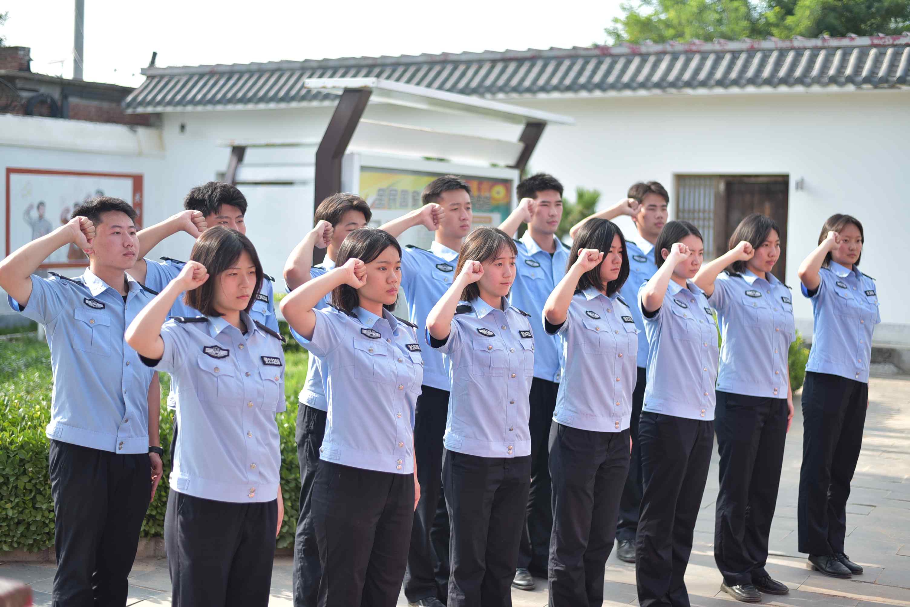 追尋革命記憶，傳承紅色基因|中央司法警官學(xué)院“藏藍(lán)微光·法潤青禾”實踐團(tuán)赴順平縣韓永祿紀(jì)念館開展紅色教育活動