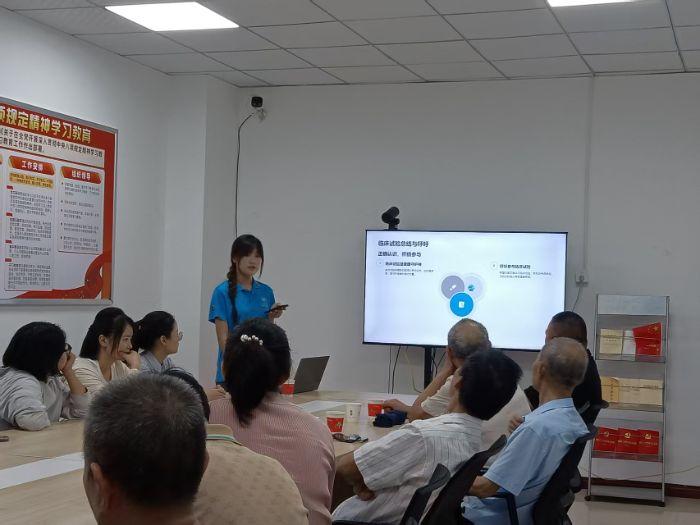 安慶醫專微光志愿服務隊“三下鄉”：臨床試驗科普進基層