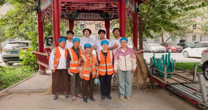 青春織綠基層間 志愿賦能文明里