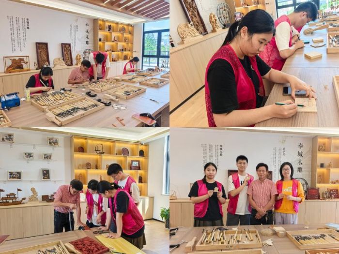 青春力量賦能非遺傳承 上海電子信息職業技術學院實踐隊探索鄉村文化新路徑