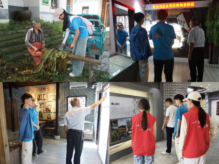 【2025年暑期“三下鄉”社會實踐報道】巢湖學院工商管理學院“尋脈柘皋”實踐團開